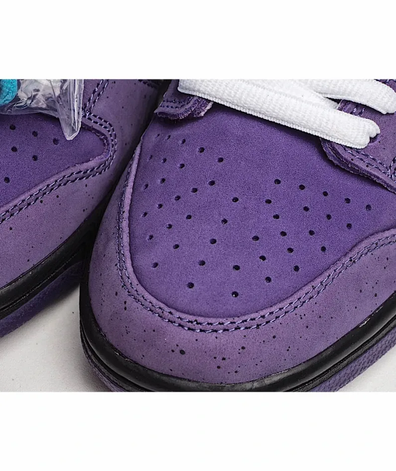 Concepts x Nike SB Dunk Low Purple Lobster Low Top Sneakers