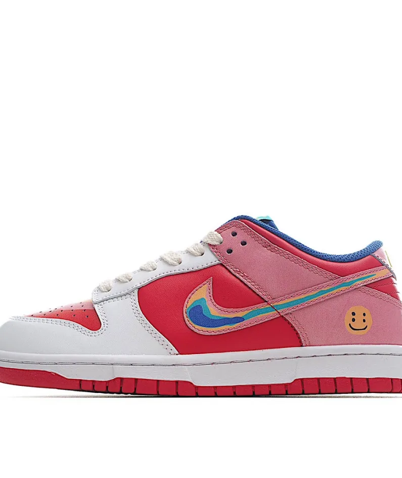 Cactusplantfleamarket x Nike Dunk Low Rainbow Low Top Sneakers