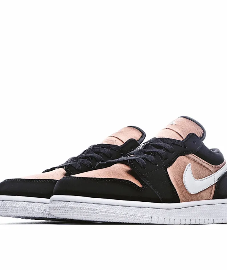 Air Jordan 1 Low GS 'White Rose Gold'