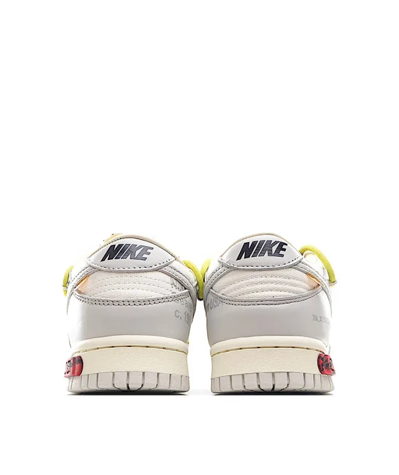 Nike 0ff-White x Nike Dunk Low "02 of 50" OW White Grey