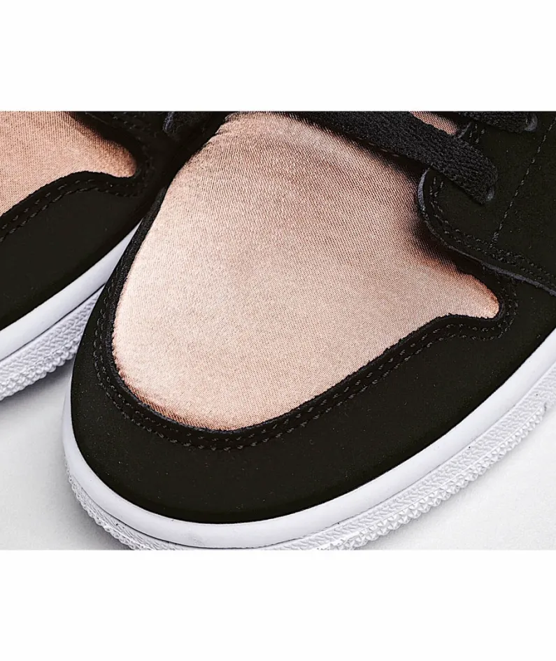 Air Jordan 1 Low GS 'White Rose Gold'