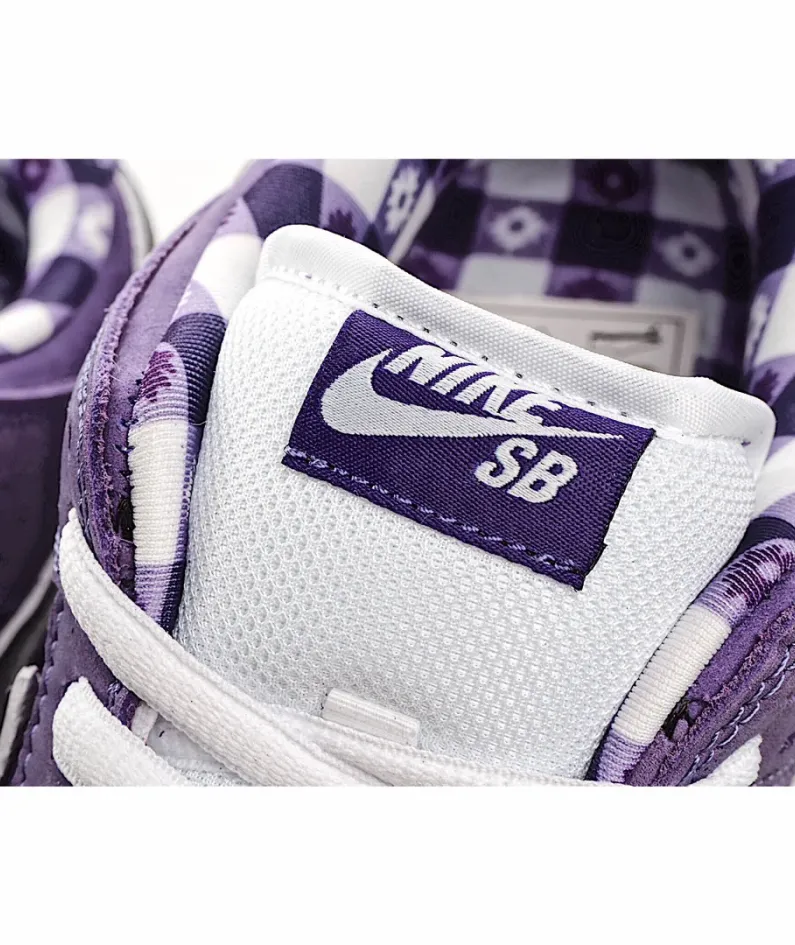 Concepts x Nike SB Dunk Low Purple Lobster Low Top Sneakers