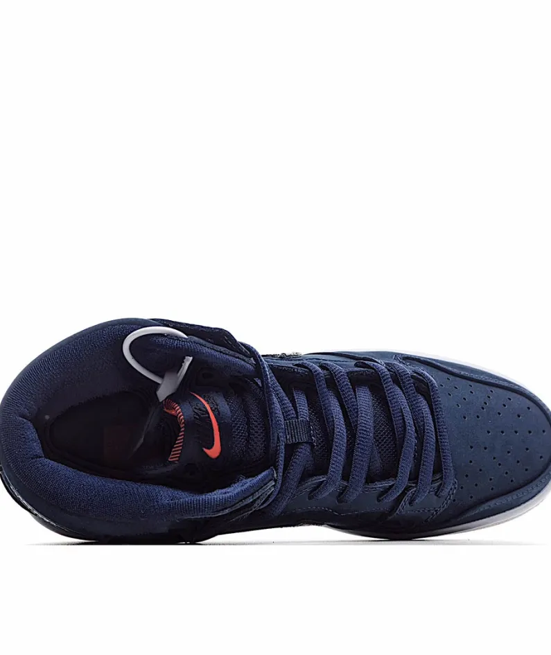 Nike SB Dunk High Pro 2020 Dark Blue Suede Black Hook