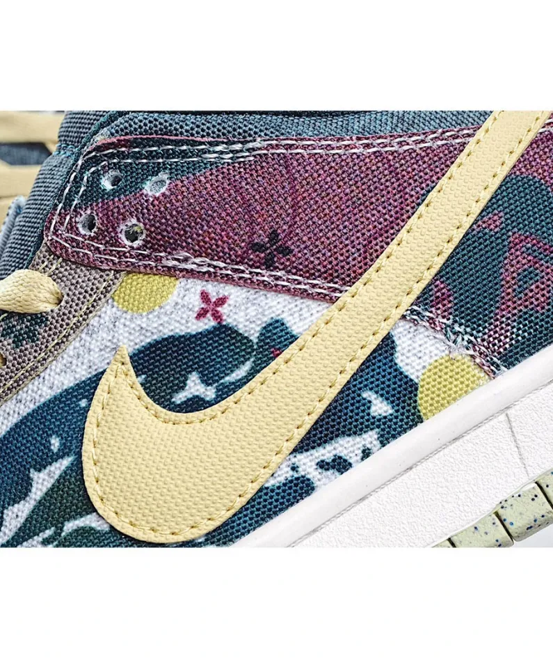 Nike Dunk Low SP Community Garden Lemon Cashew Blossom