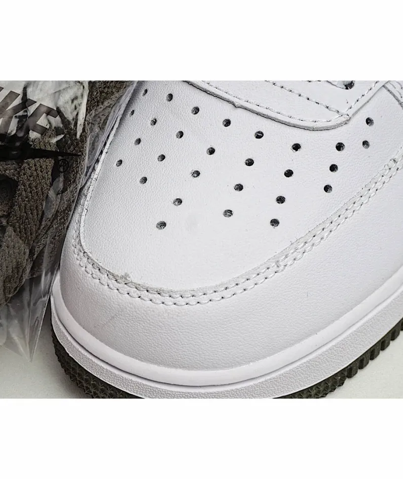 Nike Air Force 1 Mid Mid Top White Green