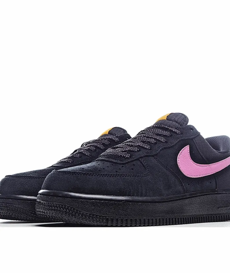 Nike Air Force 1 07 Black Powder Low Top 3M Reflective