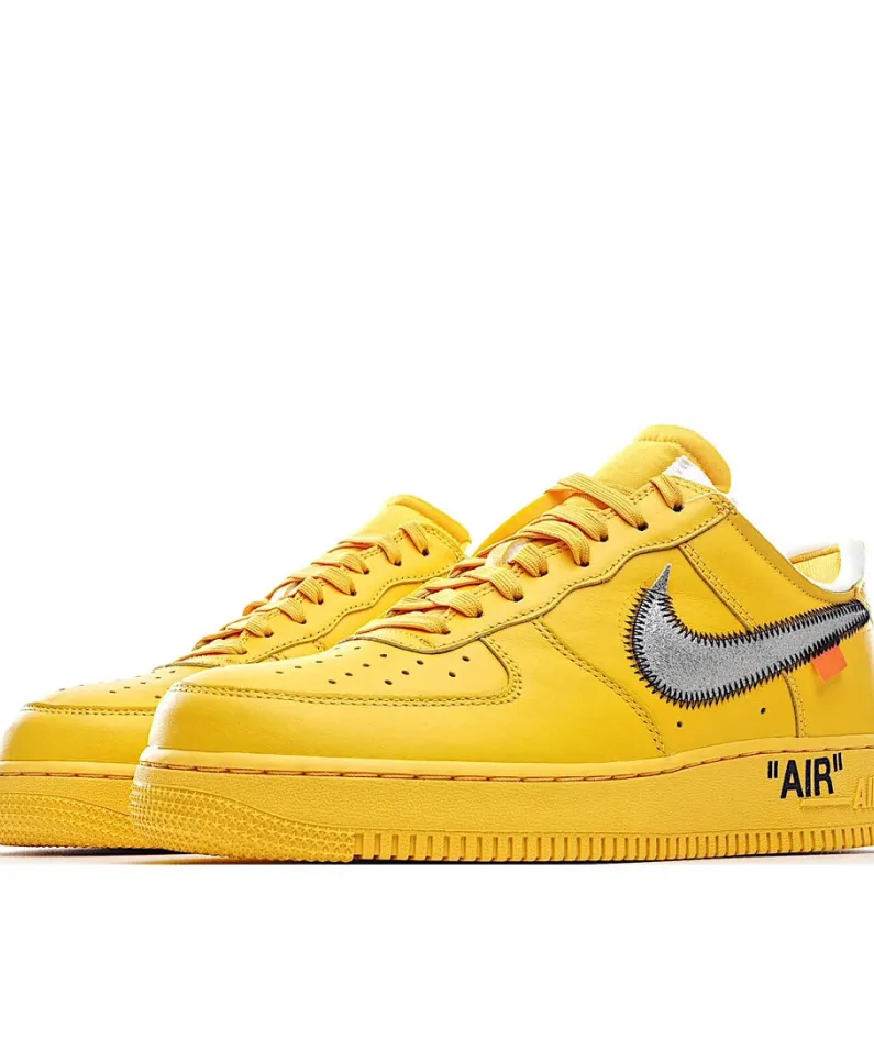 Nike Off-WhiteTM c/o @Nike titled AF1“Lemonade”~@virgilablohs exhibition  
