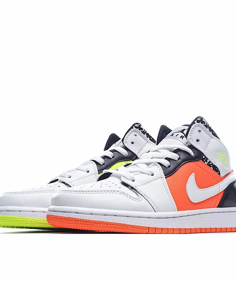Air Jordan 1 Mid GS 'Notebook'