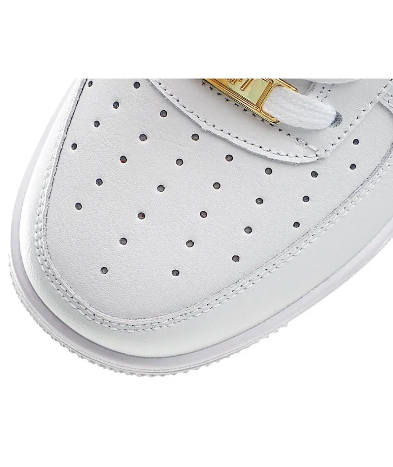Nike Air Force 1 '07 Essential White and Red Low Top