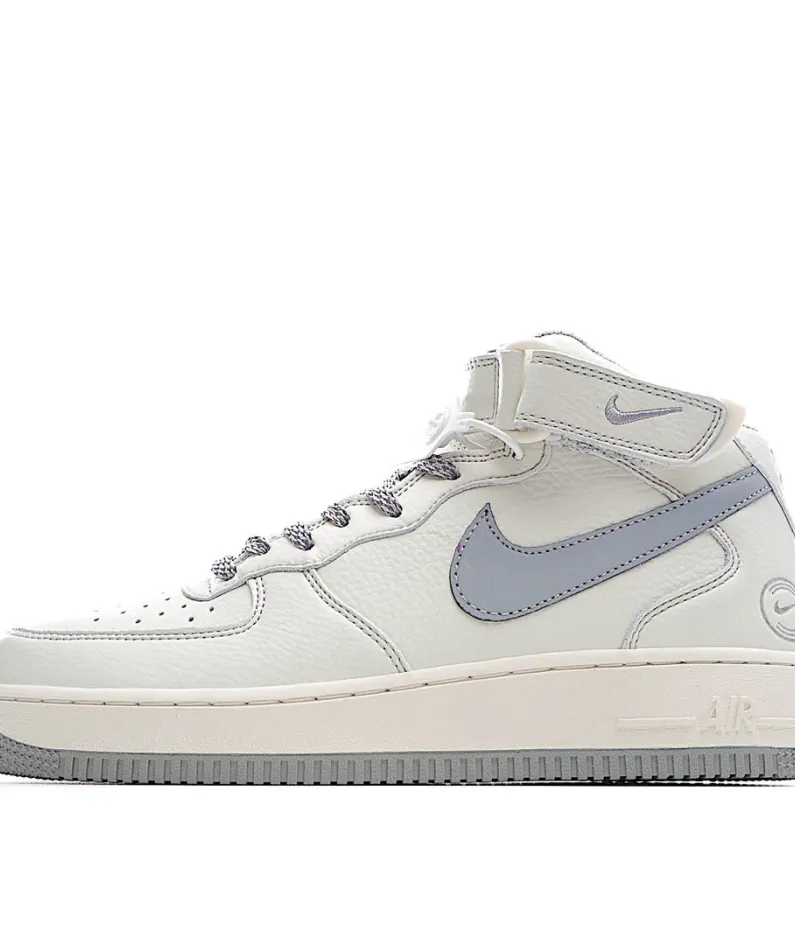 Kith xNike Air Force Mid-Top Sneakers 3M Reflective