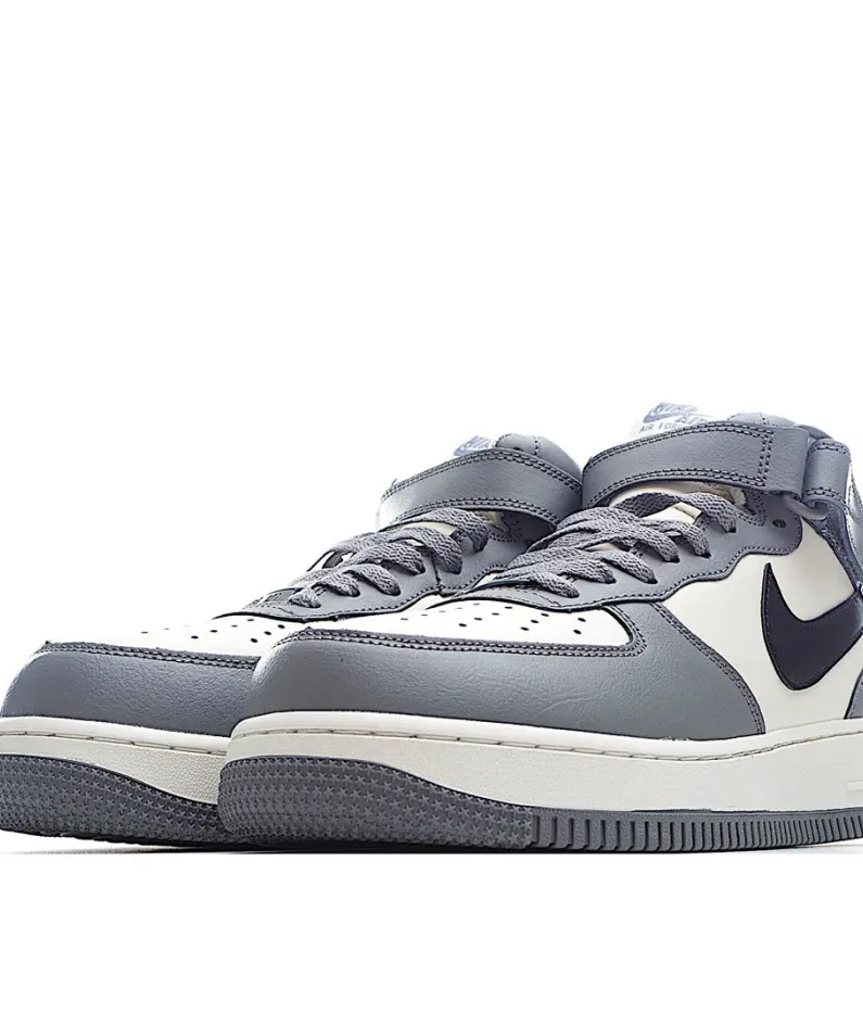 Nike Air Force 1 Off-White Black Mid-Top