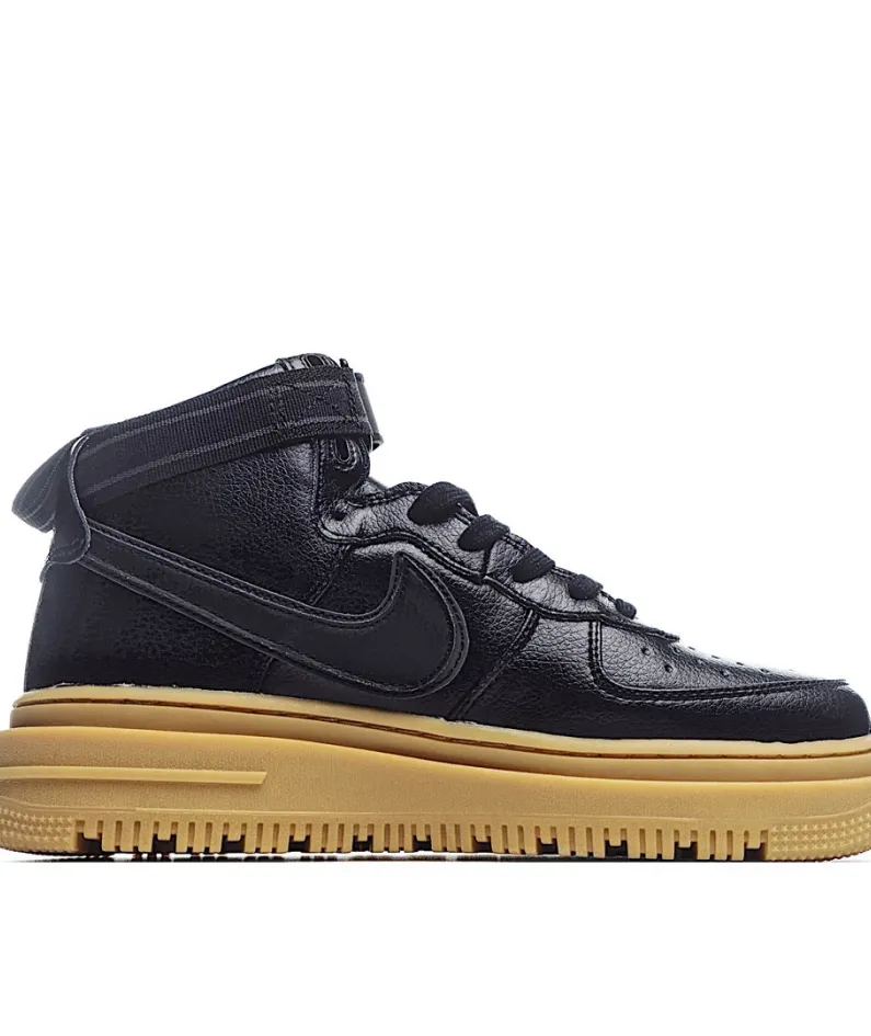 Nike Air Force 1 GORE-TEX Black and Brown High Top