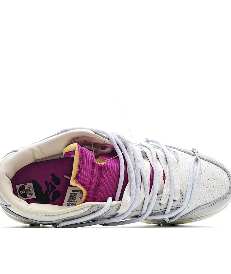 Nike 0ff-White x Nike Dunk Low "03 of 50" OW White Grey