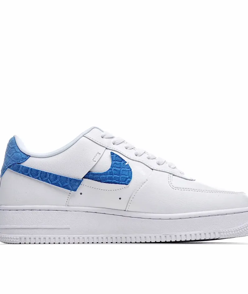 Nike Air Force 1 Low Low Top White Red Blue