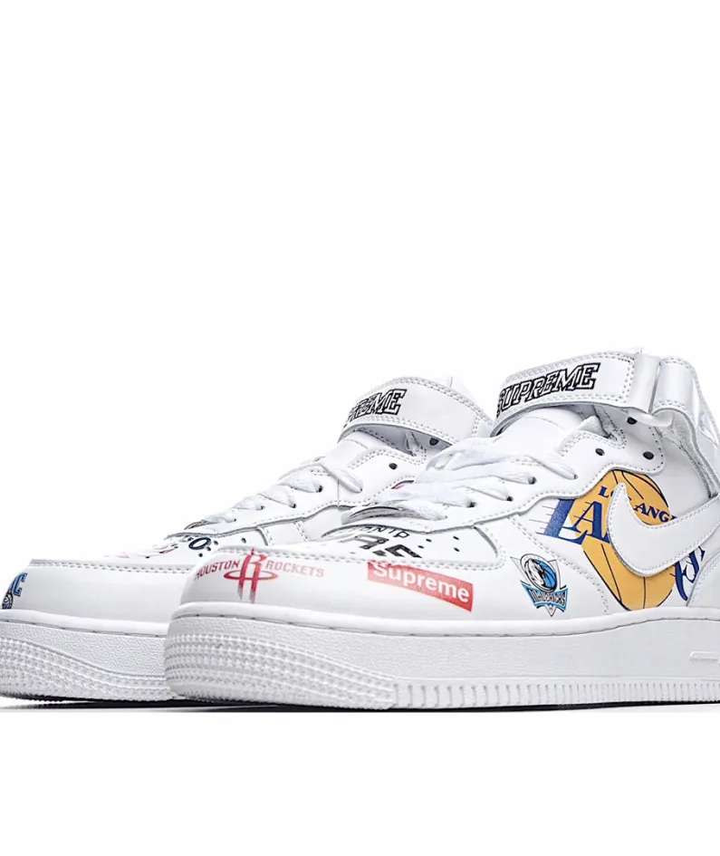 Nike Air Force 1 X Supreme X NBA 