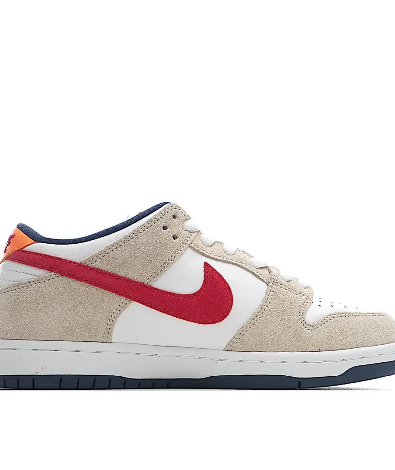 Nike SB Dunk Low RPO "CRIMSON Low Top Sneakers Rice White Red 304292-161