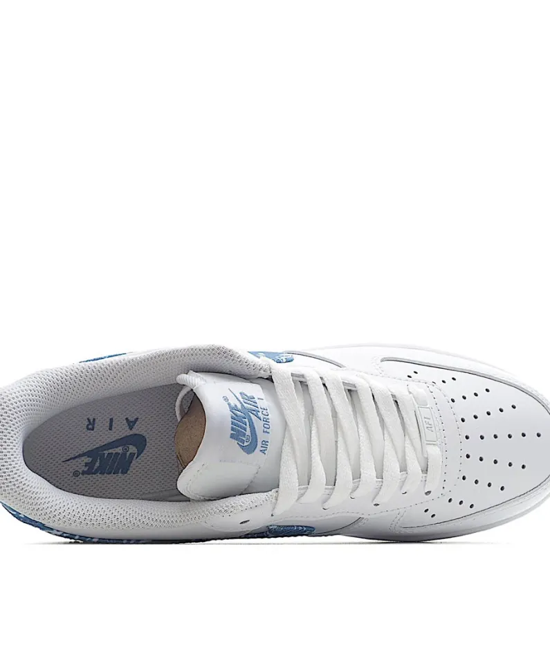 Nike Air Force 1 White and Blue