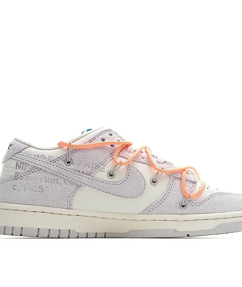 Nike SB Dunk OFF-WHITE Grey Powder Blue