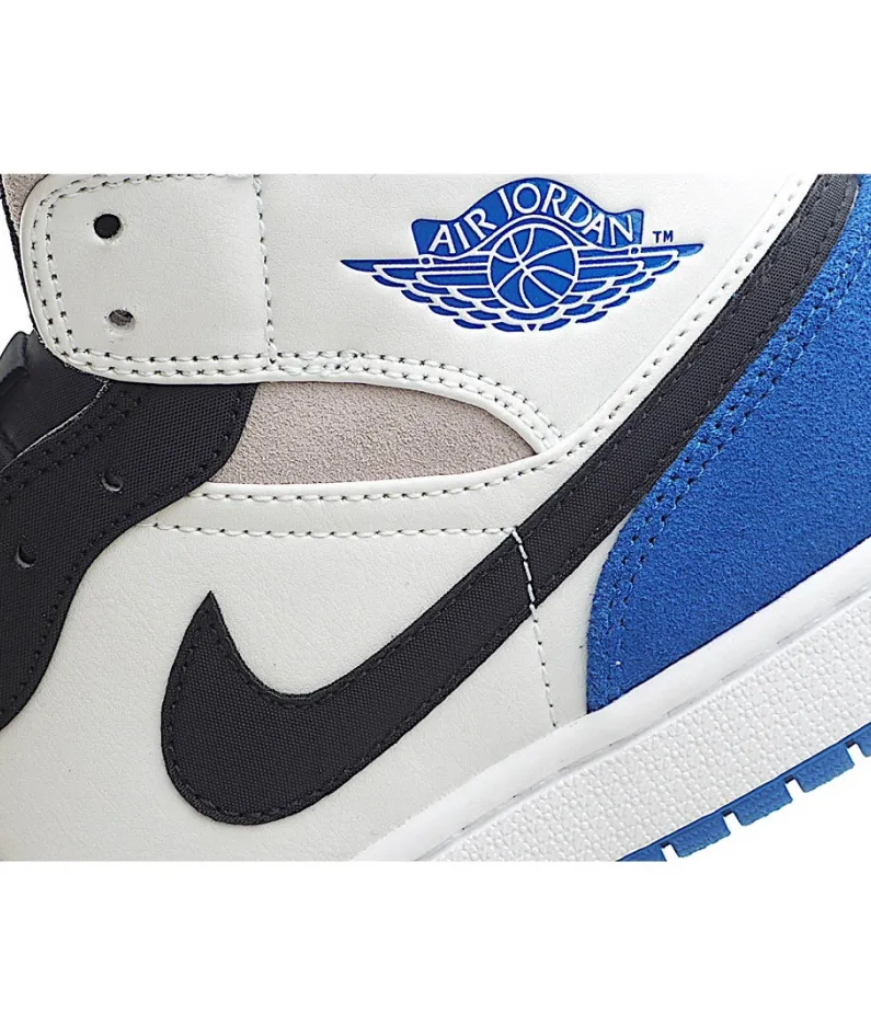 Air Jordan 1 Mid SE 'Royal Black Toe'