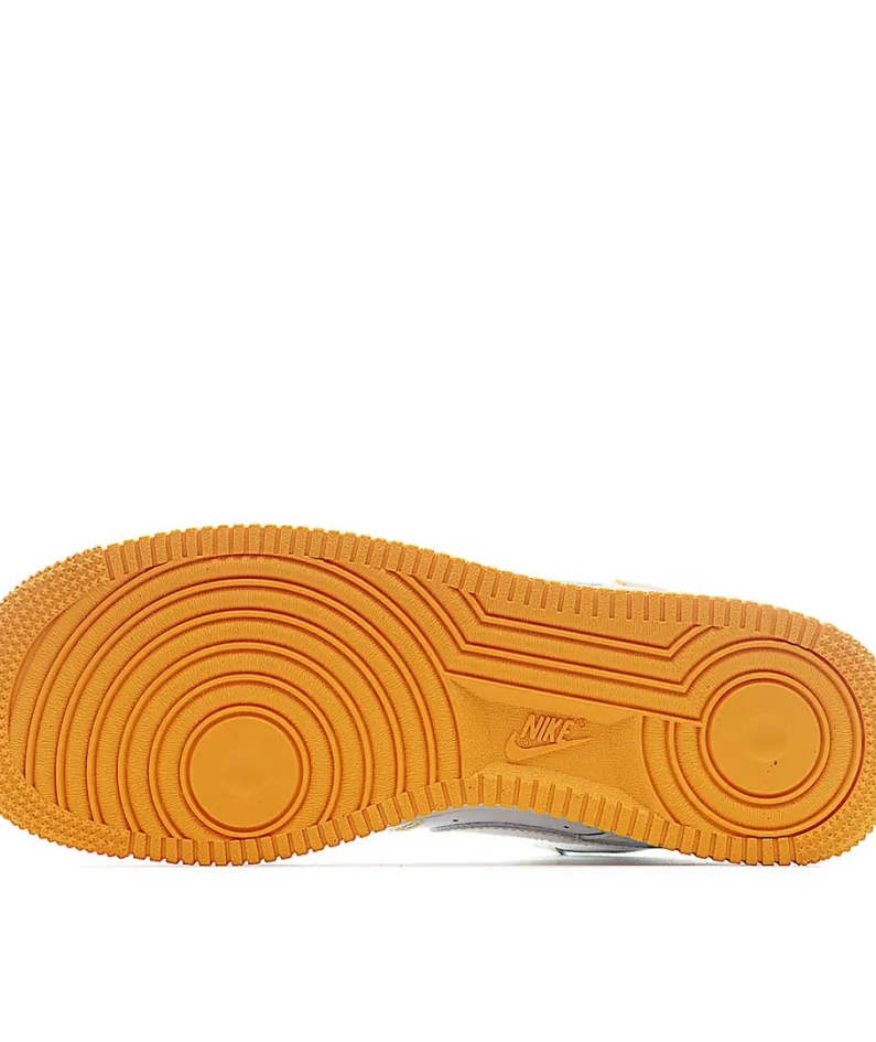 Nike Air Force 1 High 07 White and Orange