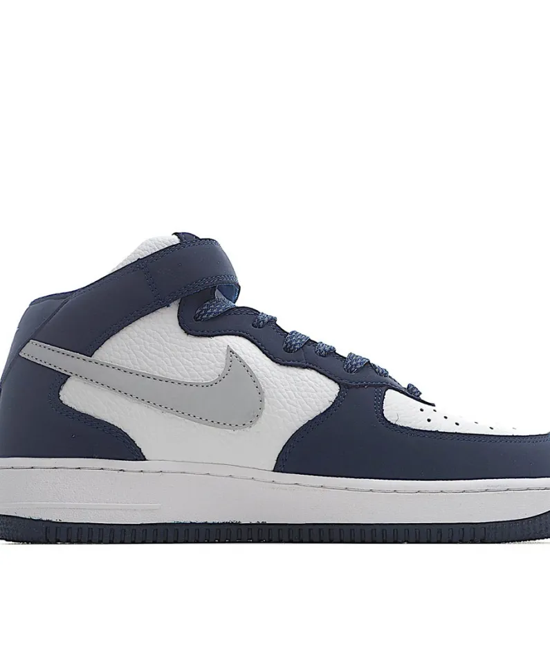 Nike Air Force 1 Mid07 Mid-Top Sneakers 3M Reflective Nike Air Force 1 Mid07 Mid-Top Sneakers 3M Reflective