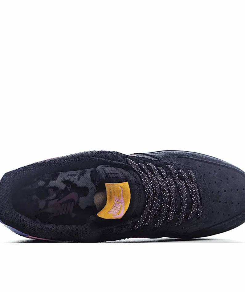 Nike Air Force 1 07 Black Powder Low Top 3M Reflective