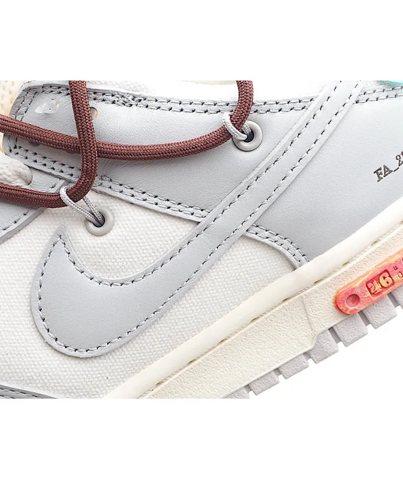 Nike SB Dunk OFF-WHITE   灰 