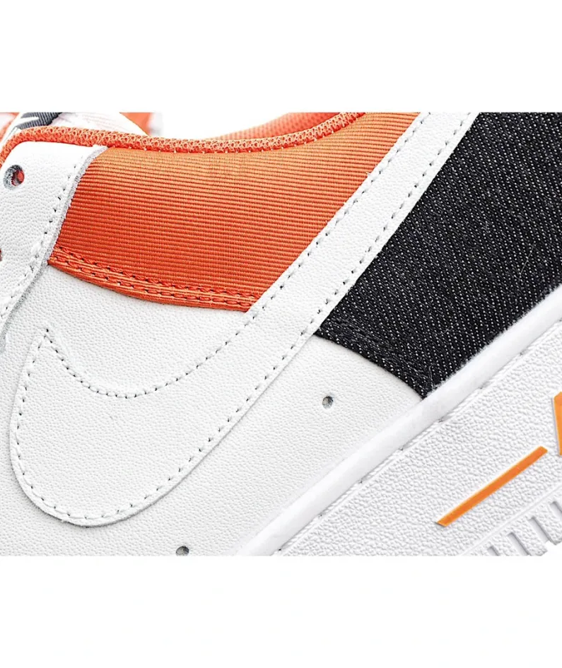 Nike Air Force1 07 Black Orange