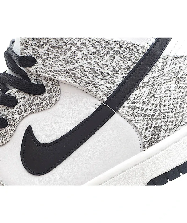 Nike Dunk High Black, White and Grey Sneakers