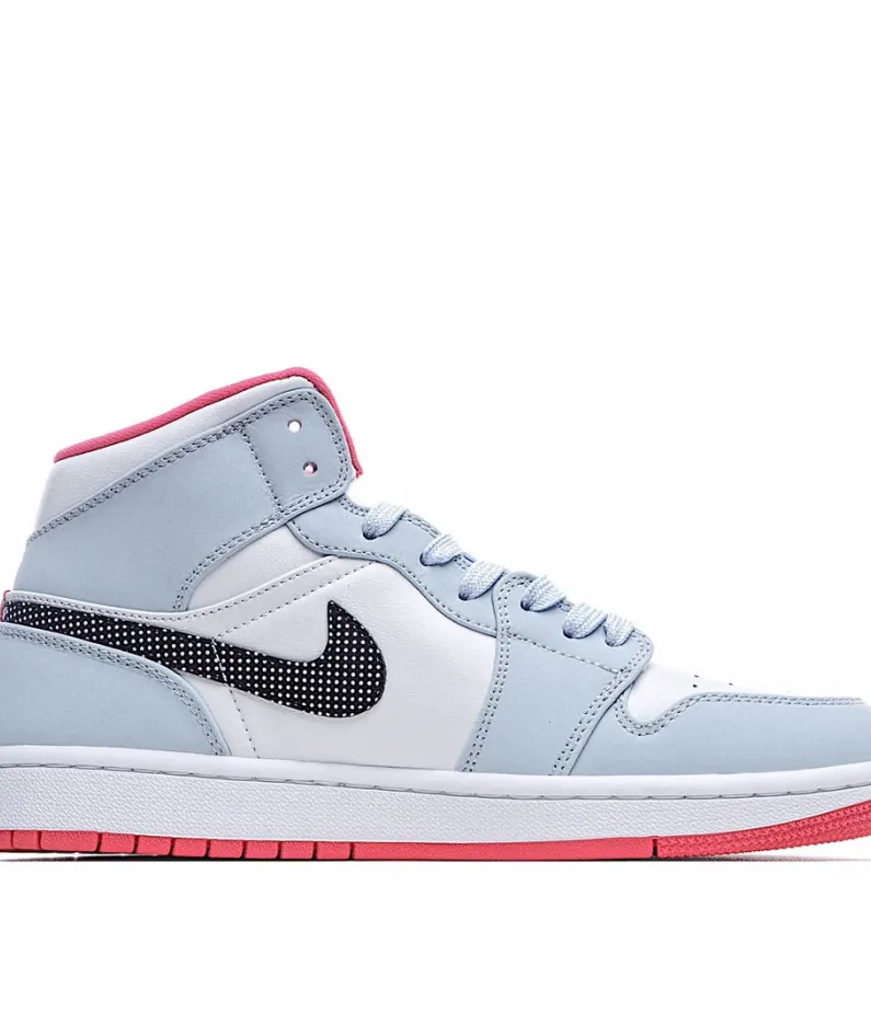 Air Jordan 1 Mid GS 'Half Blue' Air Jordan 1 Mid GS 'Half Blue'