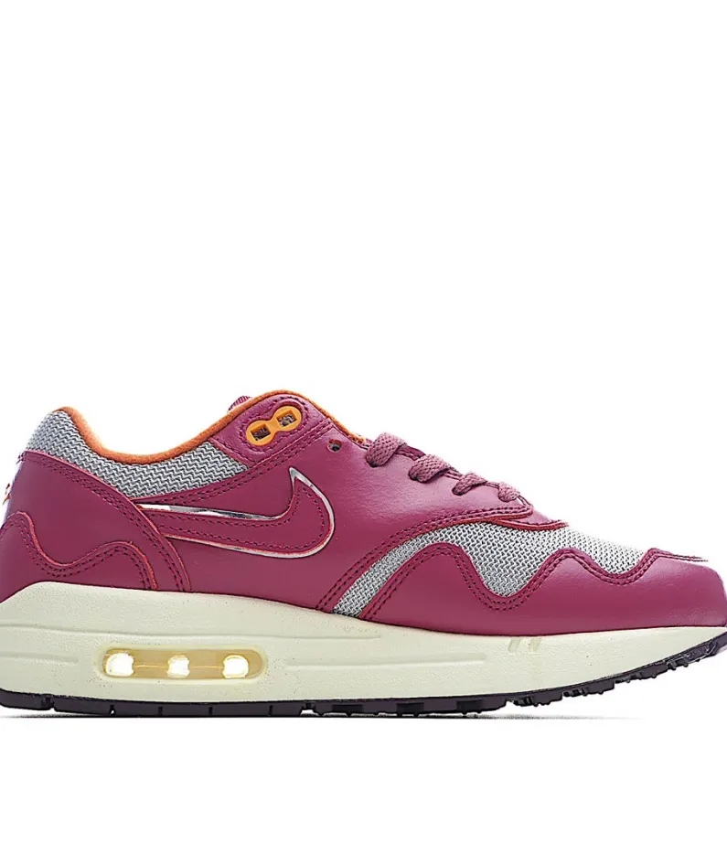 Patta x Nike Air Max 1 Running Shoe Wine Red
