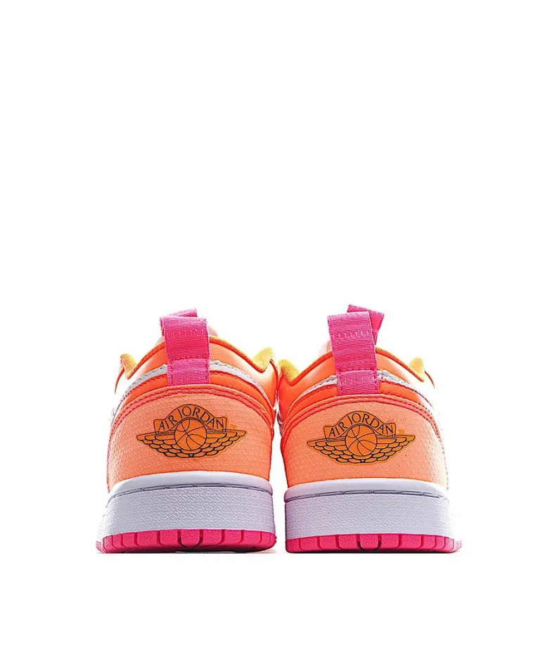 Air Jordan 1 Low Utility GS 'Hyper Crimson'