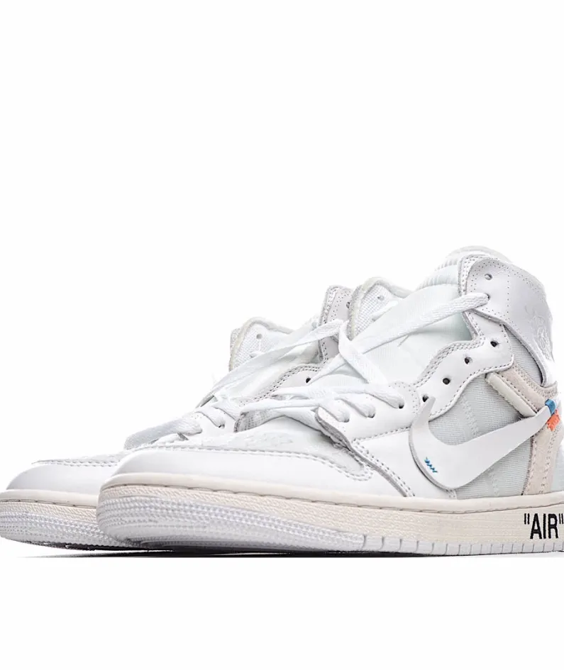 Off-White x Air Jordan 1 Retro High OG 'White' 2018