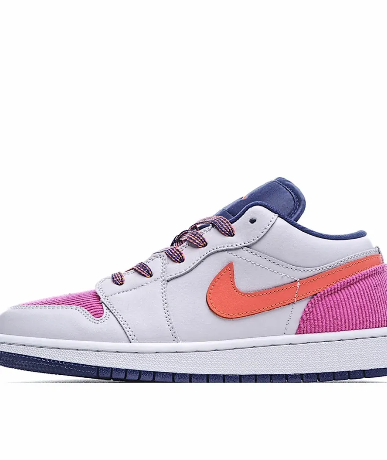 Air Jordan 1 Low GS 'Fire Pink Hyper Crimson'