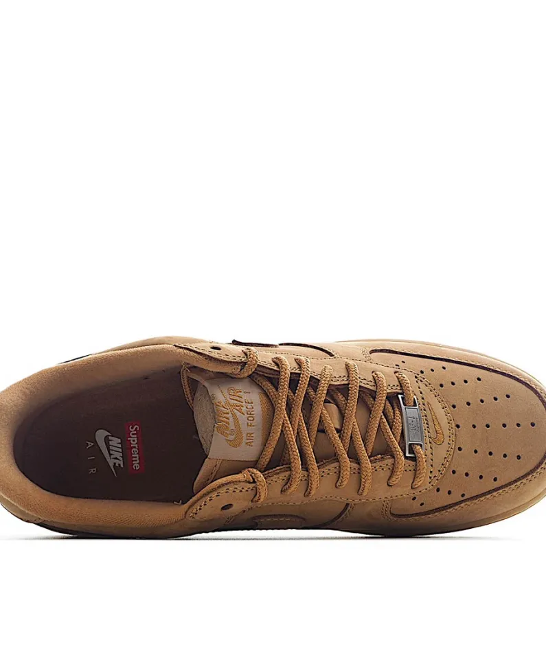 Supreme x Nike Air Force 1 Low Flax 
