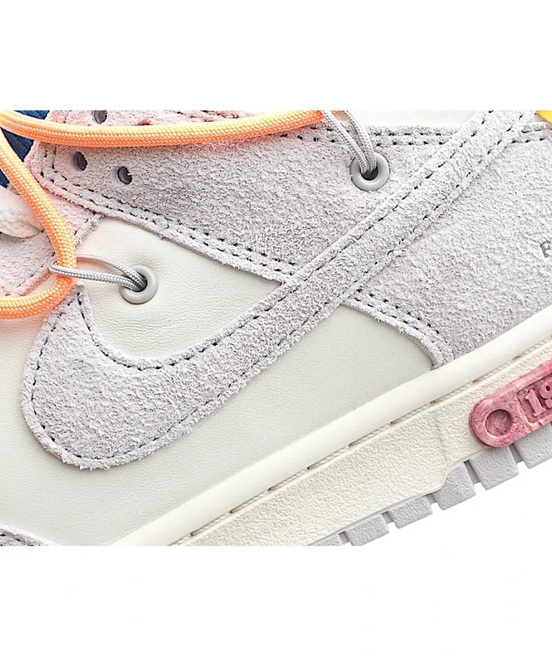 Nike SB Dunk OFF-WHITE Grey Powder Blue