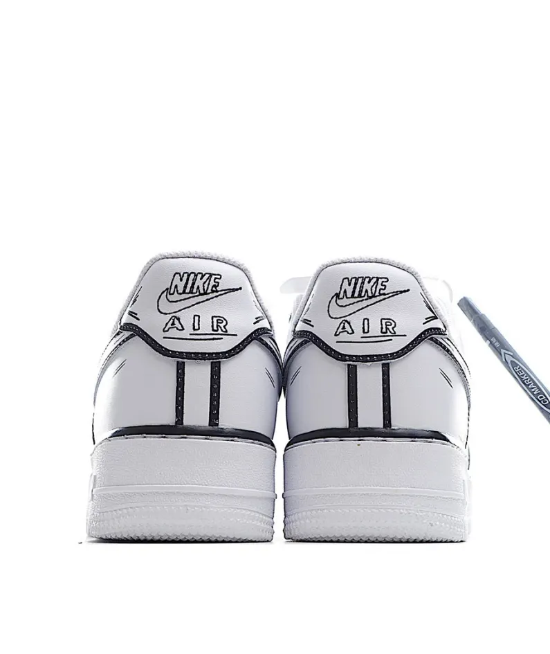 Nike Air Force 1 Low’07 “Hand drawn 黑白 