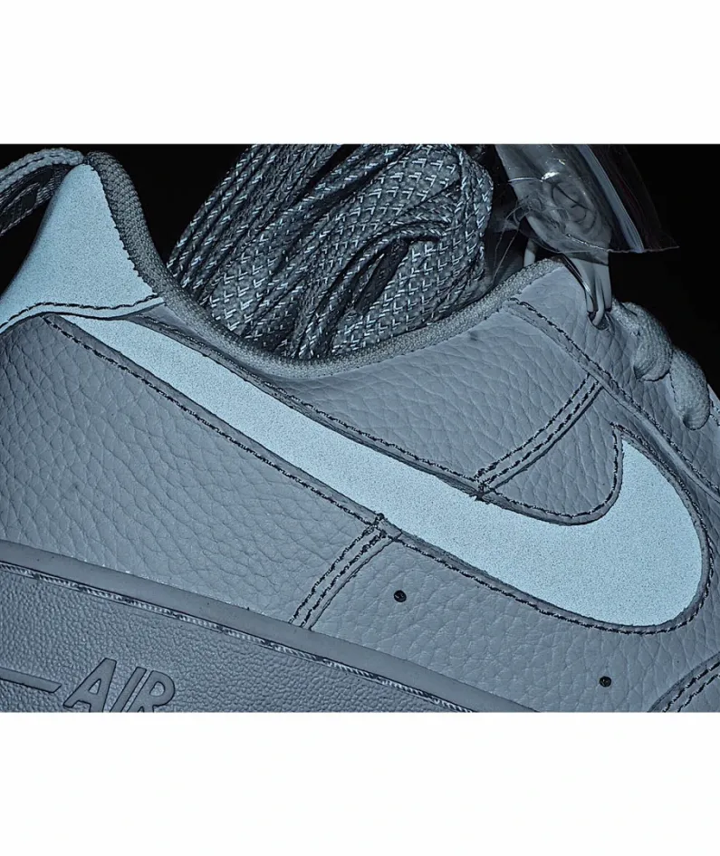 Nike AIR FORCE 1 IN-CUT REFLECTIVE SWOOSHES ON THE 3M 