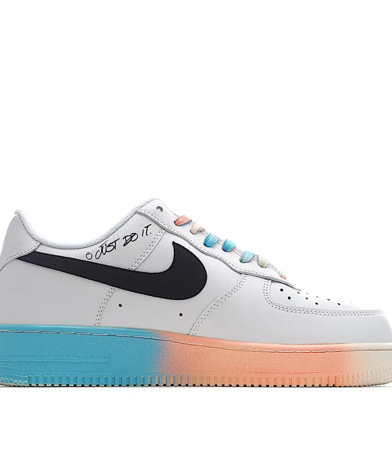 Nike Air Force 1 Low 07 White Red Blue Sneakers