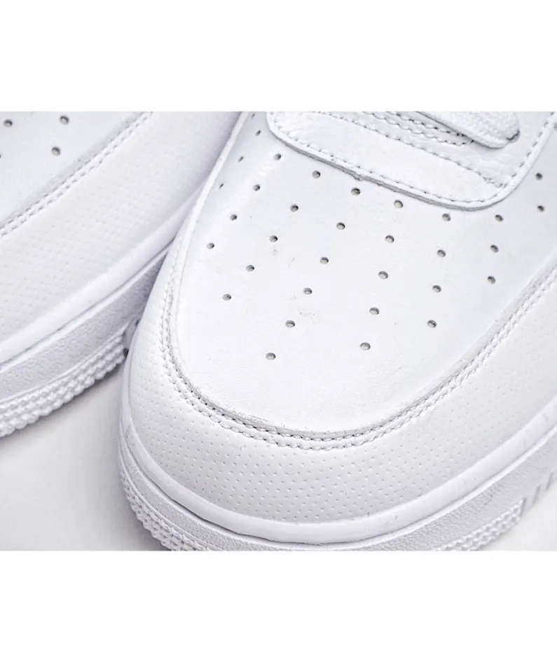 Nike AIR FORCE 1 07 LV8 CASUAL SHOES Black & White