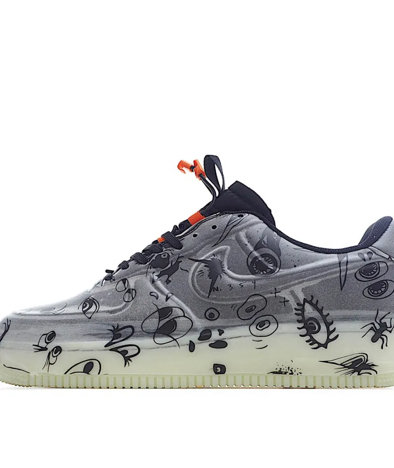Nike  Air Force 1 Experimental ‘Halloween  黑橙 