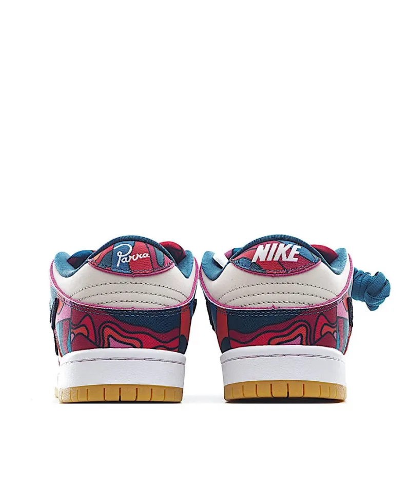 Nike Parra x Nk Dunk SB Low Pro White Blue Red