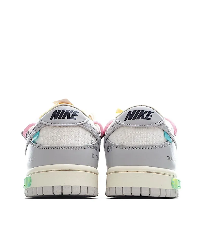 Nike SB Dunk OFF-WHITE Grey Pink