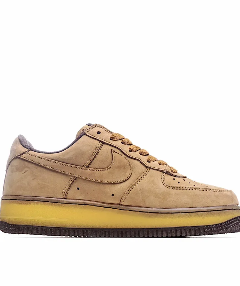 Nike Air Force 1 Low Retro SP Wheat Mocha Low Top Sneakers