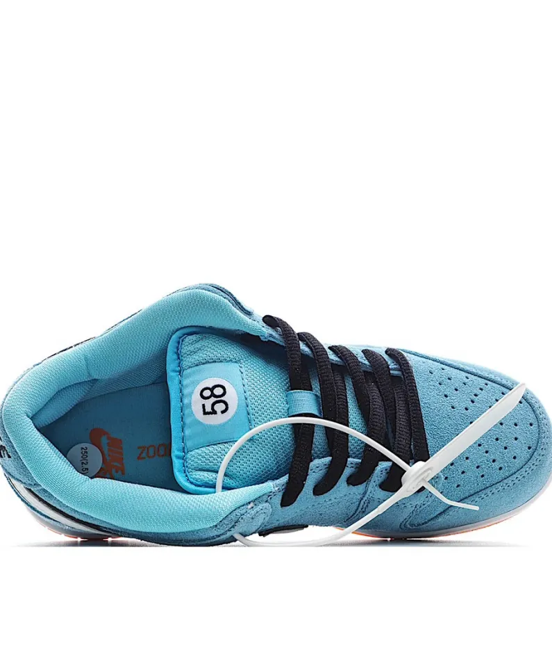 Nike WE CLUB 58 x Nk SB Dunk Low Pro Club 58 Gulf Low Top Sneakers
