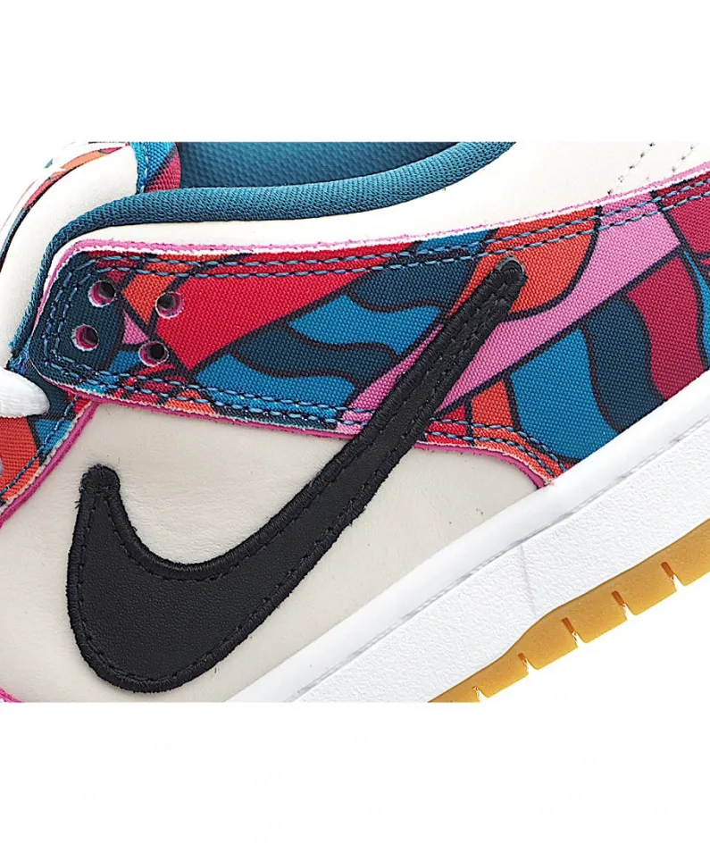 Nike Parra x Nk Dunk SB Low Pro White Blue Red