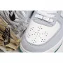 Nike Air Force 1 Low Top White, Blue and Gold