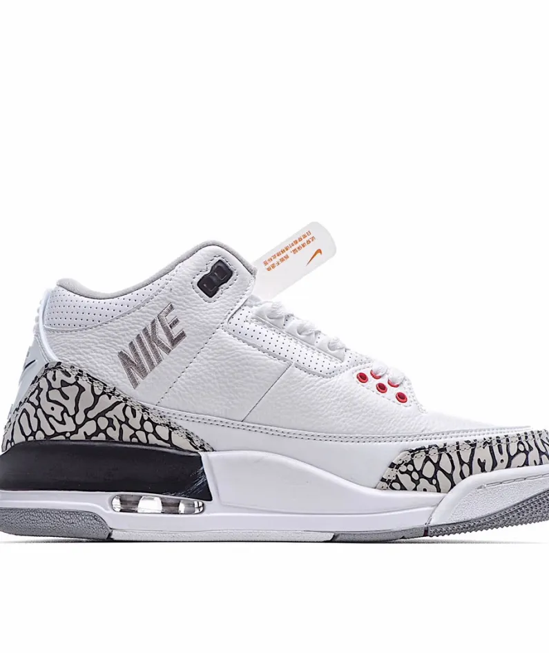 Air Jordan 3 Retro JTH NRG 'White Cement'