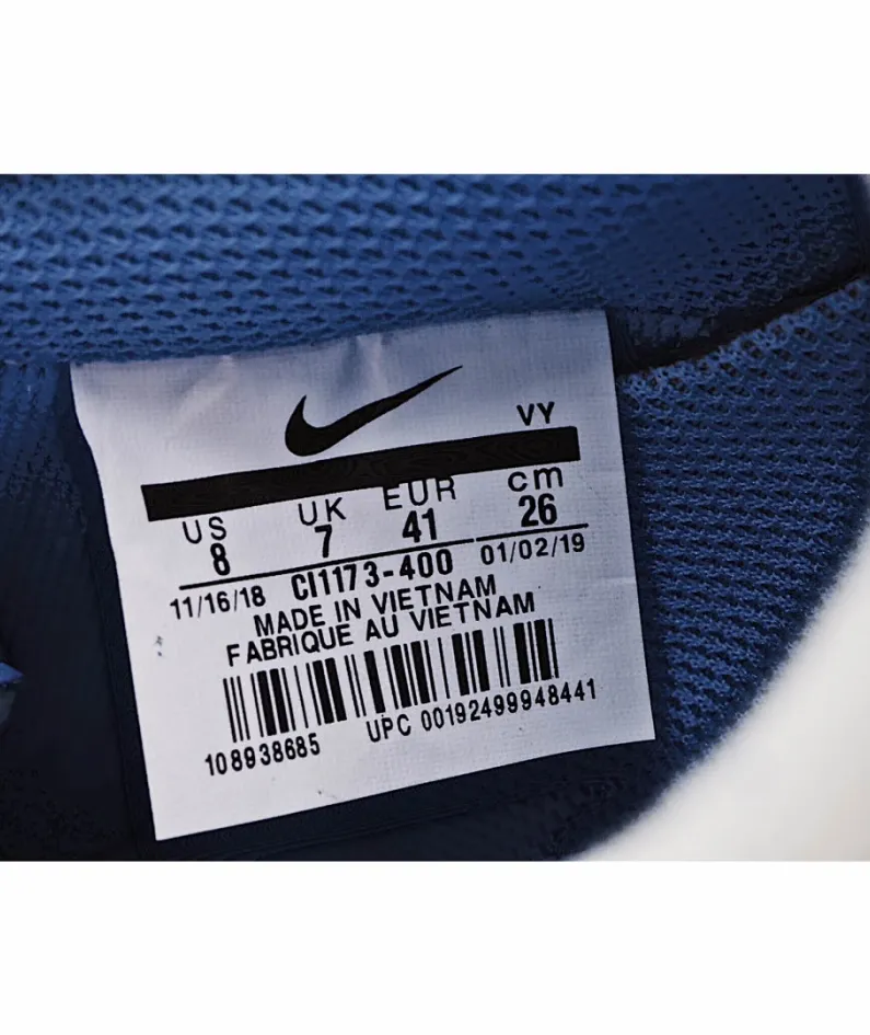 Nike Off White x Air Force 1 MCA Low Top Blue