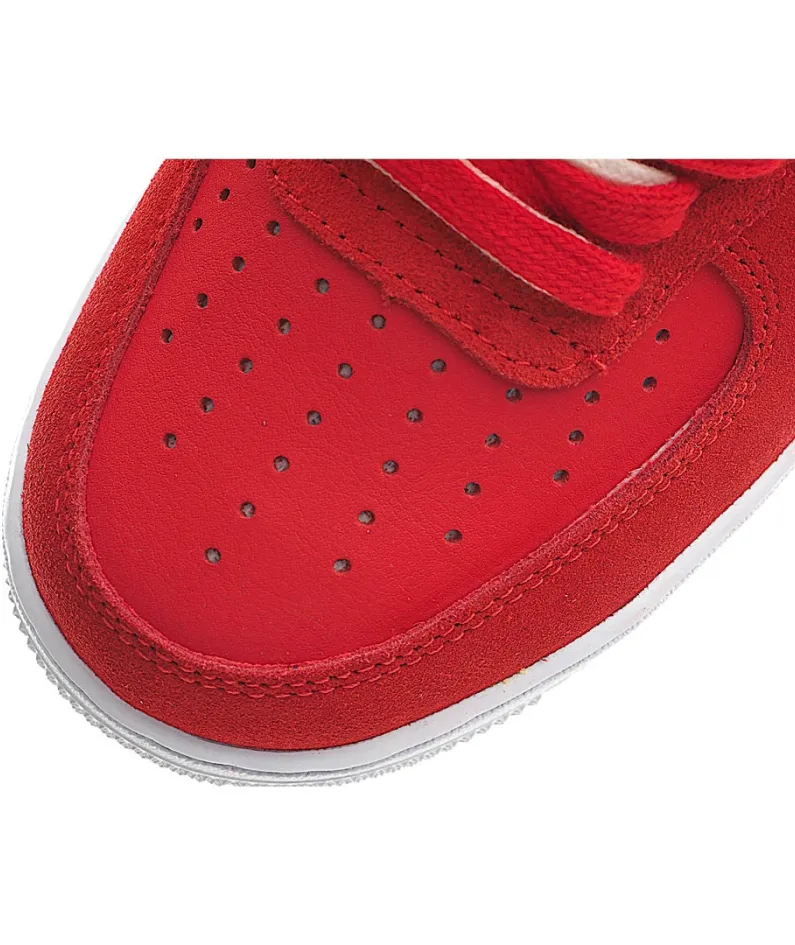 Nike NK Air Force 107 Sneakers Red & Blue